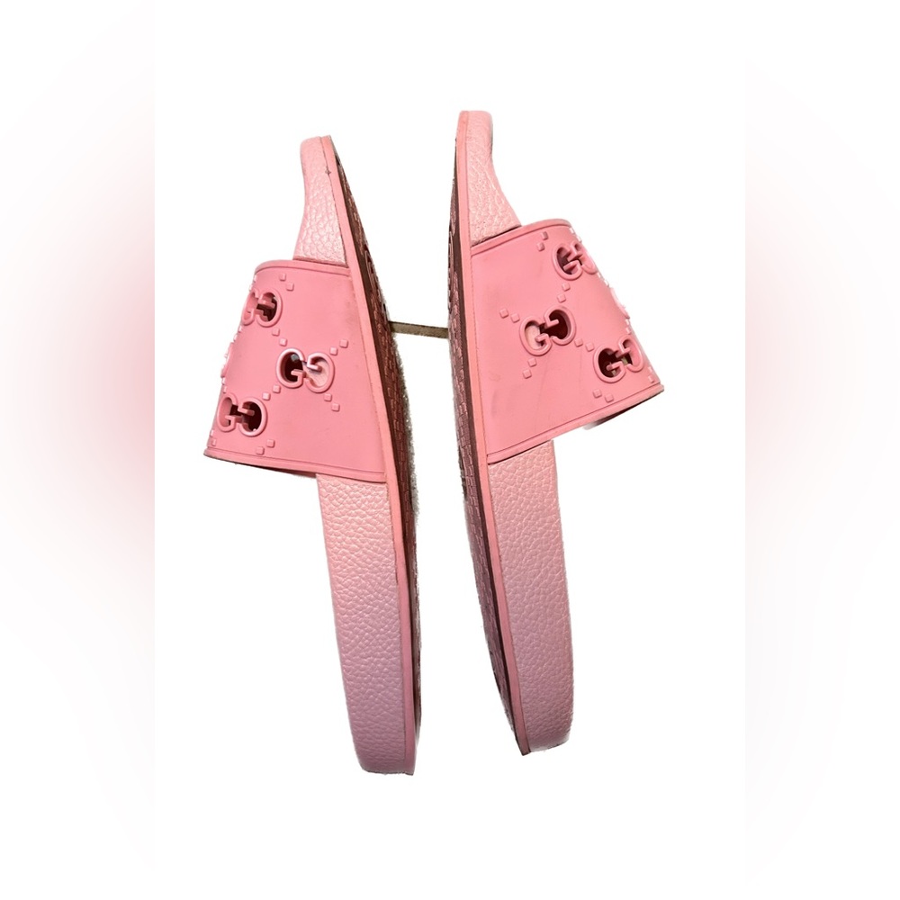 Pink Gucci Rubber slides. US Size 8 - Picture 9 of 9